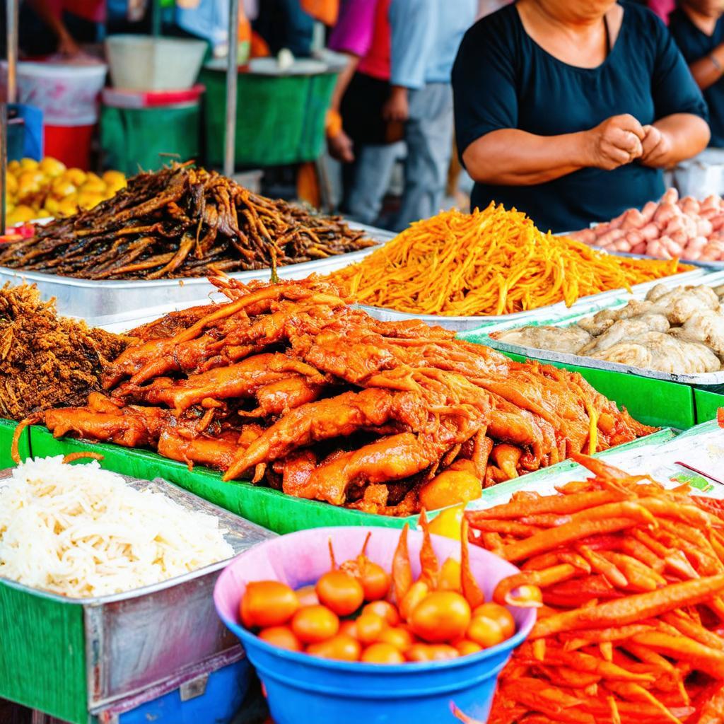 Những món ăn đường phố hấp dẫn tại khu vực Chợ Hòa Phú, TL8 Củ Chi